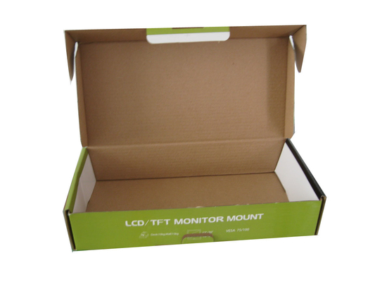 Caja de cartón plegable profesional con tratamiento de superficie de sello de oro