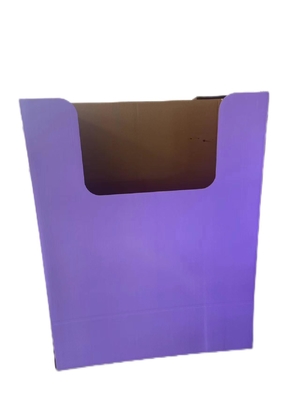 Diseño de ranuras de paleta completa de cartón plegable mercado de embalaje doble pared 7 pared de pliegue